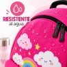 Mochila Escolar Personalizada Arcoíris con Nombre | Mochila Infantil Niña | Estores Iroa