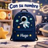 Mochila Escolar Personalizada Astronauta con Nombre | Espacio | Estores Iroa