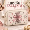 Neceser Personalizado Inicial Leopardo con Nombre | Iroa