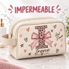 Neceser Personalizado Inicial Leopardo con Nombre | Iroa