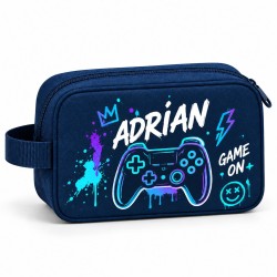 Neceser Gamer 01 Personalizado con Nombre para Niño | Estores Iroa