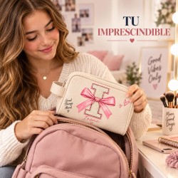 Neceser Personalizado con Inicial y Nombre para Niña | Iroa