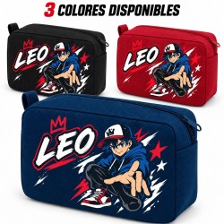 Regalo Personalizado Niño | Neceser con Nombre Escolar -Estores Iroa