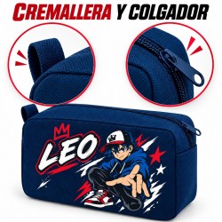 Regalo Personalizado Niño | Neceser con Nombre Escolar -Estores Iroa
