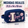 Neceser Personalizado con Inicial y Nombre para Niña Good Vibes | Iroa