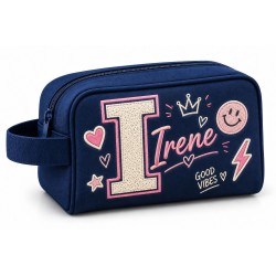 Neceser Personalizado con Inicial y Nombre para Niña Good Vibes | Iroa