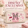 Neceser Personalizado con Inicial y Nombre Cerezas 01-26 | Estores Iroa