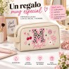Neceser Personalizado con Inicial y Nombre Cerezas 01-26 | Estores Iroa