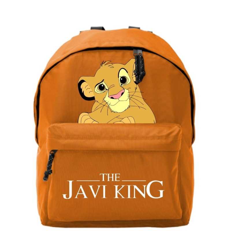 Mochila escolar infantil personalizada Rey Leon Simba Mochila escolar infantil personalizada Rey Leon Simba