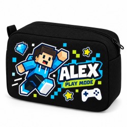Neceser Gamer Roblox Personalizado con Nombre | Regalo para Niño | Estores Iroa