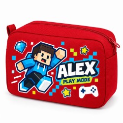 Neceser Gamer Roblox Personalizado con Nombre | Regalo para Niño | Estores Iroa