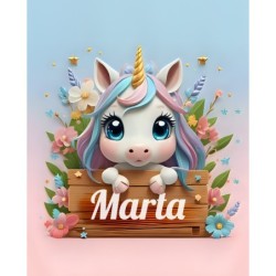  Estores infantiles niña personalizados. Estores infantiles Niña Unicornio Bebe 2024- Estor enrollable habitación infantil niña