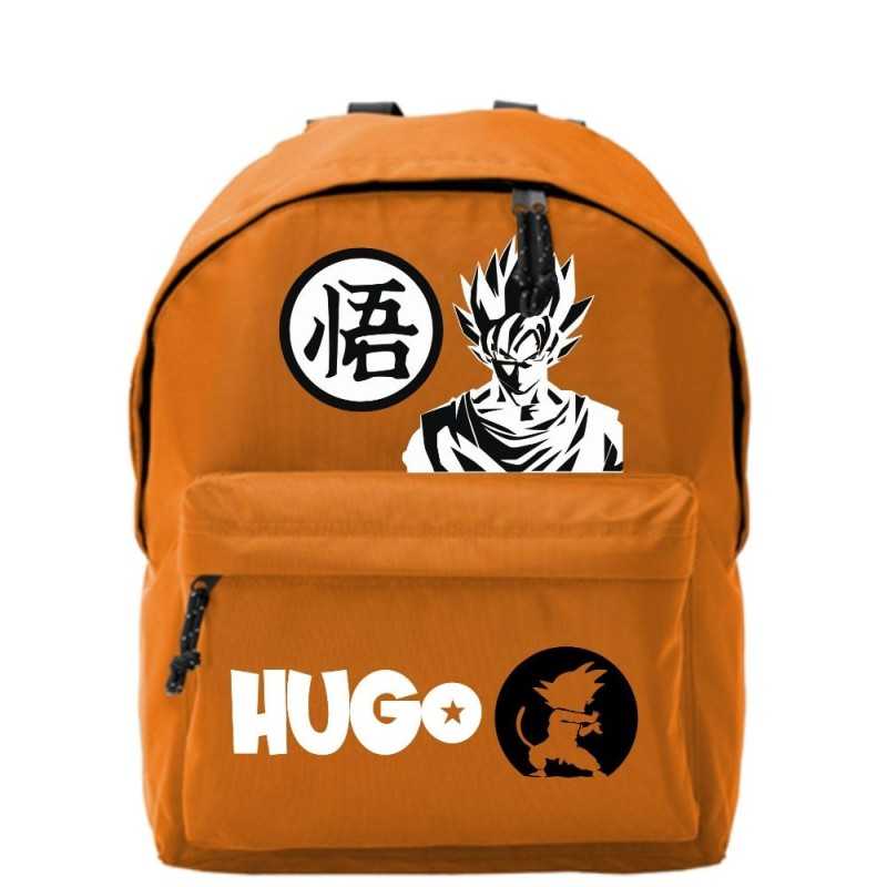 Mochila escolar infantil personalizada Goku Mochila escolar infantil personalizada Goku