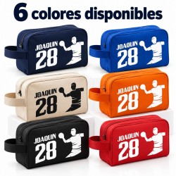 Neceser Balonmano Personalizado con Nombre | Regalo para Niño