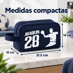 Neceser Balonmano Personalizado con Nombre | Regalo para Niño