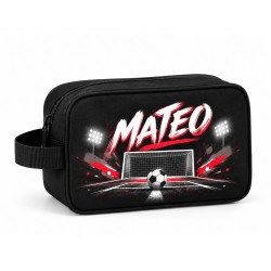 Neceser Fútbol Personalizado con Nombre Portería Fútbol 26