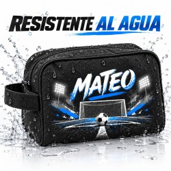 Neceser Fútbol Personalizado con Nombre Portería Fútbol 26