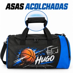 Bolsa Baloncesto Personalizada con Nombre y Zapatillero | Basket 26