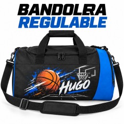 Bolsa Baloncesto Personalizada con Nombre y Zapatillero | Basket 26