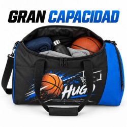 Bolsa Baloncesto Personalizada con Nombre y Zapatillero | Basket 26