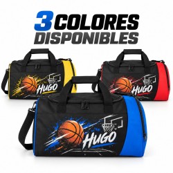 Bolsa Baloncesto Personalizada con Nombre y Zapatillero | Basket 26