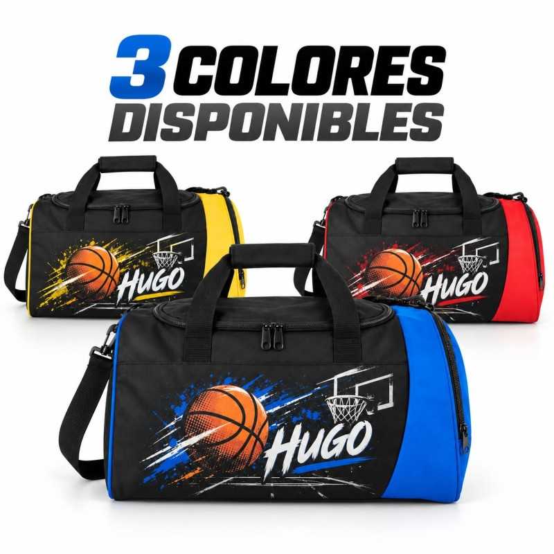 Bolsa Baloncesto Personalizada con Nombre y Zapatillero | Basket 26