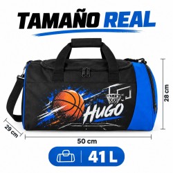 Bolsa Baloncesto Personalizada con Nombre y Zapatillero | Basket 26