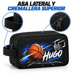 Neceser Baloncesto Personalizado con Nombre | Basket 002