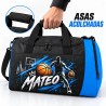 Bolsa Baloncesto Personalizada con Nombre y Zapatillero | Basket 004
