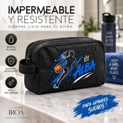 Neceser Baloncesto Personalizado Niña | Basket Chicas 02-26