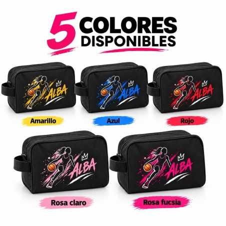 Neceser Baloncesto Personalizado Niña | Basket Chicas 02-26