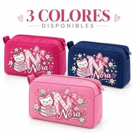 Neceser Personalizado con Nombre para Niña | Inicial Nora