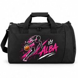Bolsa Baloncesto Personalizada Niña con Zapatillero | Basket Chicas 02-26