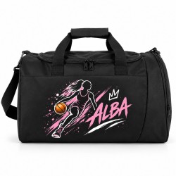 Bolsa Baloncesto Personalizada Niña con Zapatillero | Basket Chicas 02-26