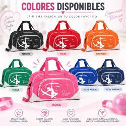 Bolsa Deporte Niña Personalizada Gimnasia Rítmica | Iroa