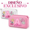 Neceser Personalizado Inicial y Nombre Impermeable | Inicial Pop 26