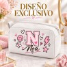 Neceser Personalizado Inicial y Nombre Impermeable | Inicial Smile 26