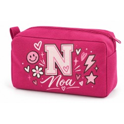 Neceser Personalizado Inicial y Nombre Impermeable | Inicial Smile 26