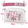 Neceser Personalizado Inicial y Nombre Impermeable | Inicial Smile 26