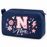 Neceser Personalizado Inicial y Nombre Impermeable | Inicial Smile 26