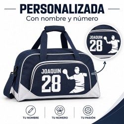Bolsa Balonmano Personalizada Unisex con Nombre y Número | Estores Iroa