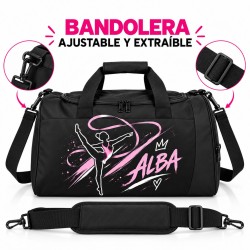 Bolsa Gimnasia Rítmica Personalizada con Nombre 41L | Estores Iroa
