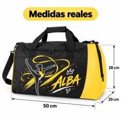 Bolsa Gimnasia Rítmica Personalizada con Nombre 41L | Estores Iroa