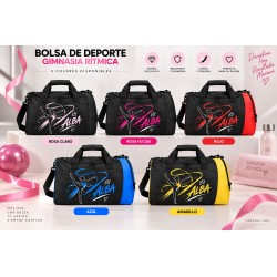 Bolsa Gimnasia Rítmica Personalizada con Nombre 41L | Estores Iroa