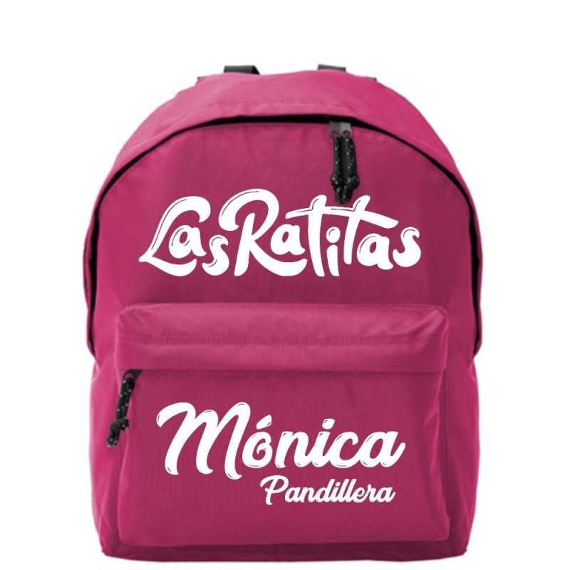 Mochila escolar infantil personalizada Ratitas 002 Mochila escolar infantil personalizada Ratitas 002