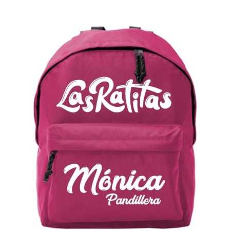 Mochila escolar infantil personalizada Ratitas 002