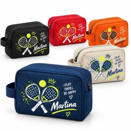 Neceser Pádel Personalizado Chicas con Nombre | Padel Vibes