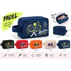 Neceser Pádel Personalizado Chicas con Nombre | Padel Vibes