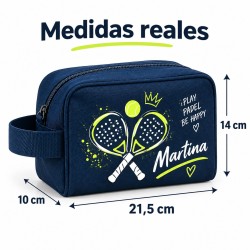 Neceser Pádel Personalizado Chicas con Nombre | Padel Vibes