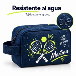 Neceser Pádel Personalizado Chicas con Nombre | Padel Vibes
